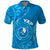 Personalised FSM Yap Polo Shirt Ocean Floral Pattern