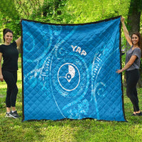 FSM Yap Quilt Ocean Floral Pattern LT05 - Polynesian Pride