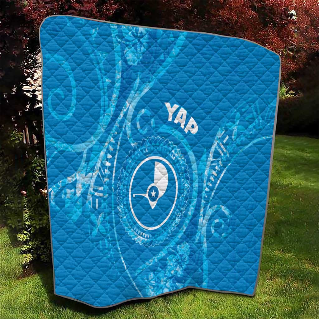 FSM Yap Quilt Ocean Floral Pattern LT05 - Polynesian Pride