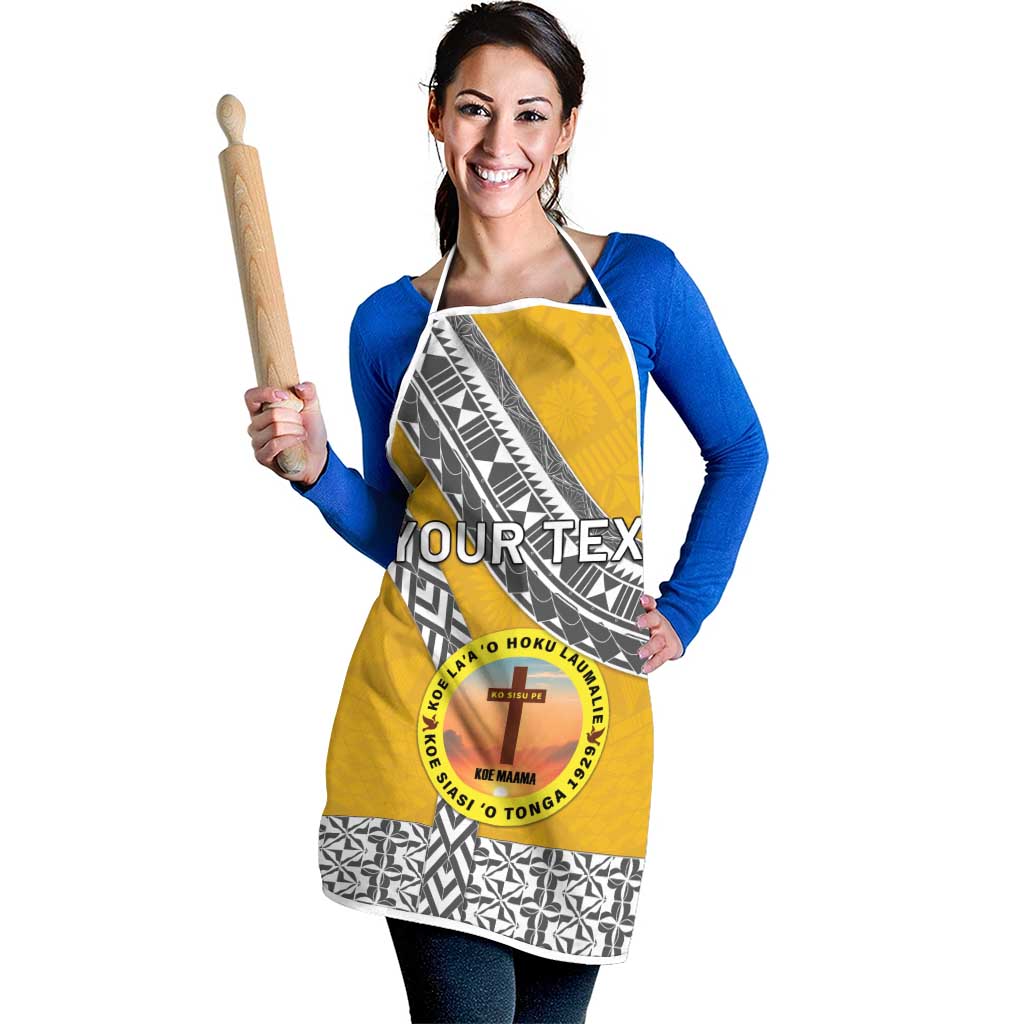 Personalised Anastasis College Apron Tonga Unique Style LT05 - Polynesian Pride