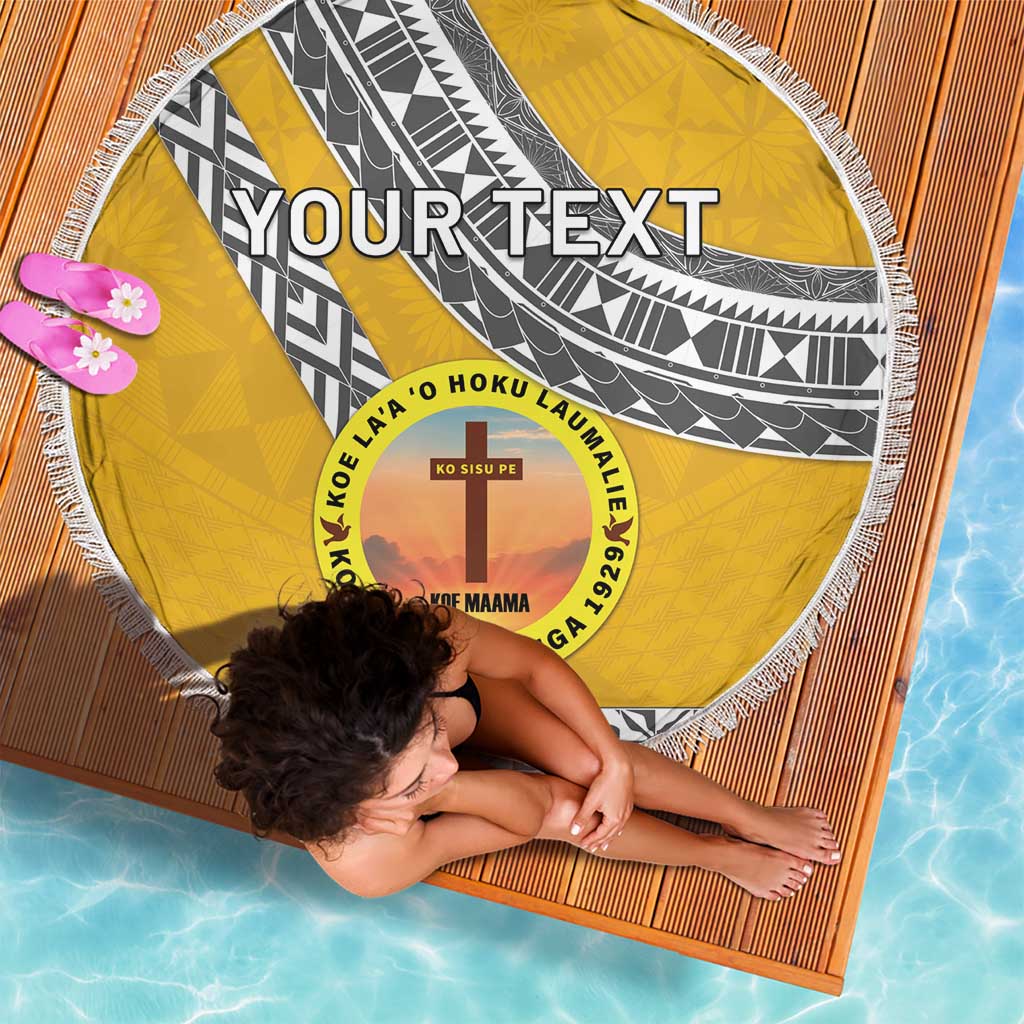 Personalised Anastasis College Beach Blanket Tonga Unique Style LT05 - Polynesian Pride