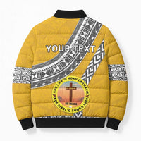 Personalised Anastasis College Bomber Puffer Jacket Tonga Unique Style LT05 - Polynesian Pride