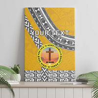 Personalised Anastasis College Canvas Wall Art Tonga Unique Style LT05 - Polynesian Pride