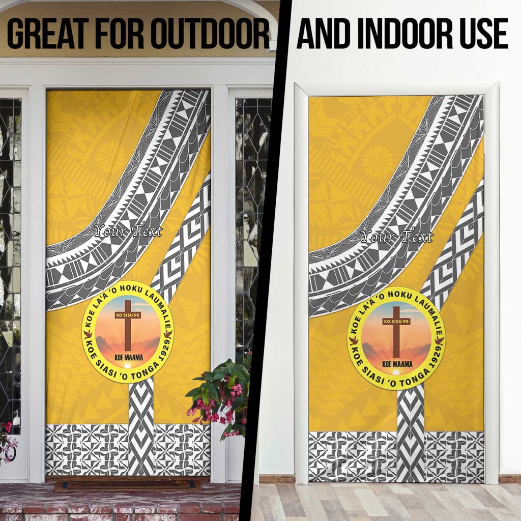 Personalised Anastasis College Door Cover Tonga Unique Style LT05 - Polynesian Pride
