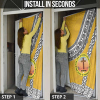 Personalised Anastasis College Door Cover Tonga Unique Style LT05 - Polynesian Pride