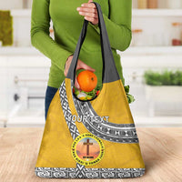 Personalised Anastasis College Grocery Bag Tonga Unique Style LT05 - Polynesian Pride