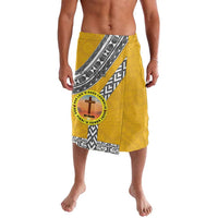 Personalised Anastasis College Lavalava Tonga Unique Style LT05 Yellow - Polynesian Pride