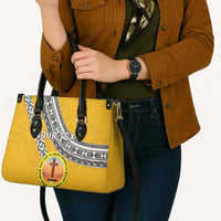 Personalised Anastasis College Leather Bag Tonga Unique Style LT05 - Polynesian Pride