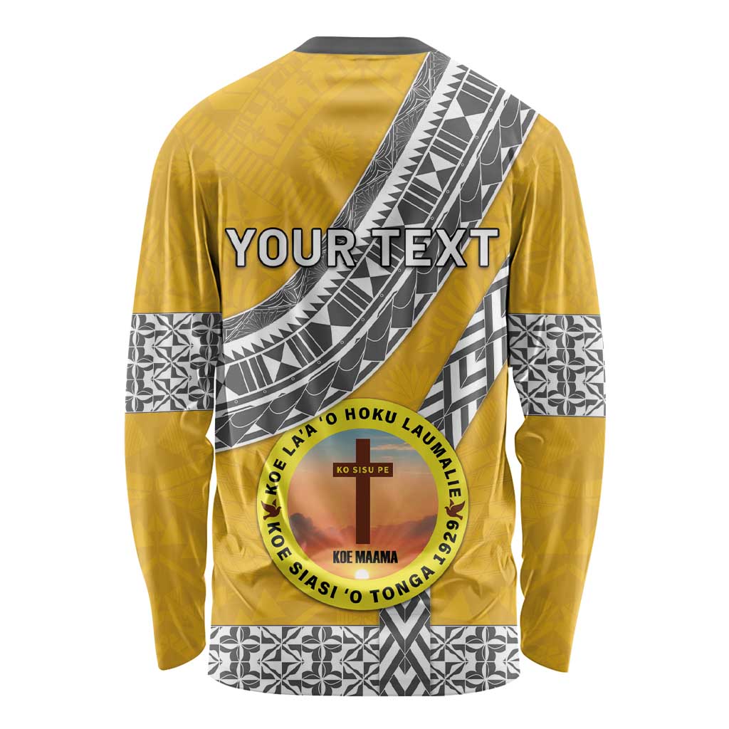 Personalised Anastasis College Long Sleeve Shirt Tonga Unique Style LT05 - Polynesian Pride