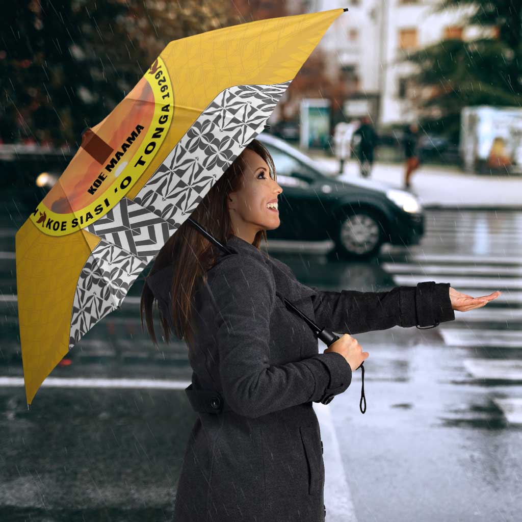 Personalised Anastasis College Umbrella Tonga Unique Style LT05 - Polynesian Pride