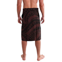 Heart Health Awareness Lavalava Warrior Wears Red Polynesian Style LT05 - Polynesian Pride