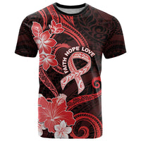 Heart Health Awareness T Shirt Warrior Wears Red Polynesian Style LT05 Red - Polynesian Pride