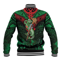 New Zealand ANZAC Day Baseball Jacket Aotearoa Hei Tiki LT05 - Polynesian Pride