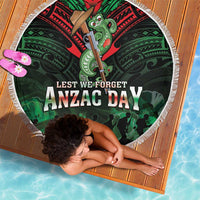 New Zealand ANZAC Day Beach Blanket Aotearoa Hei Tiki LT05 - Polynesian Pride