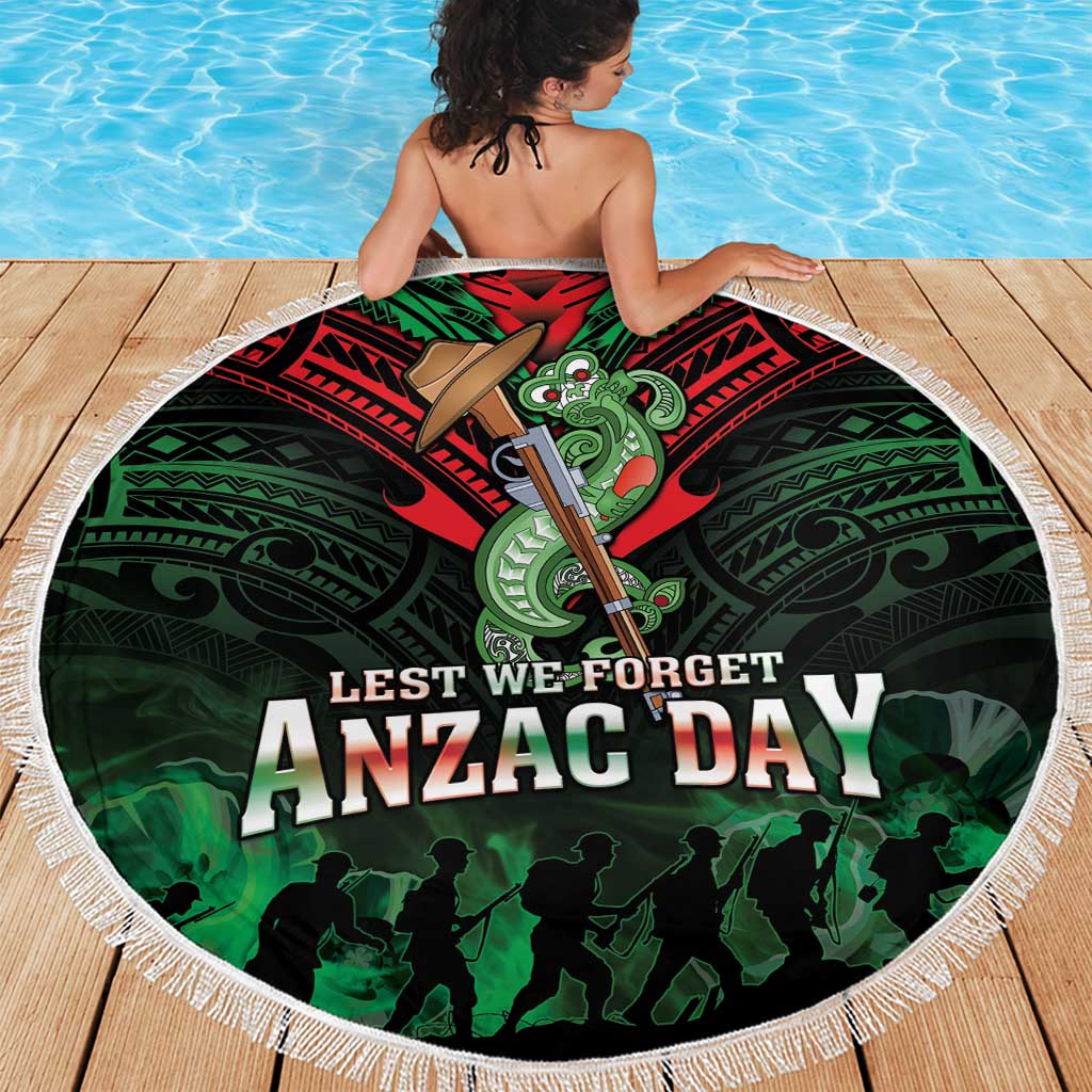 New Zealand ANZAC Day Beach Blanket Aotearoa Hei Tiki LT05 - Polynesian Pride