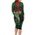 New Zealand ANZAC Day Long Sleeve Bodycon Dress Aotearoa Hei Tiki