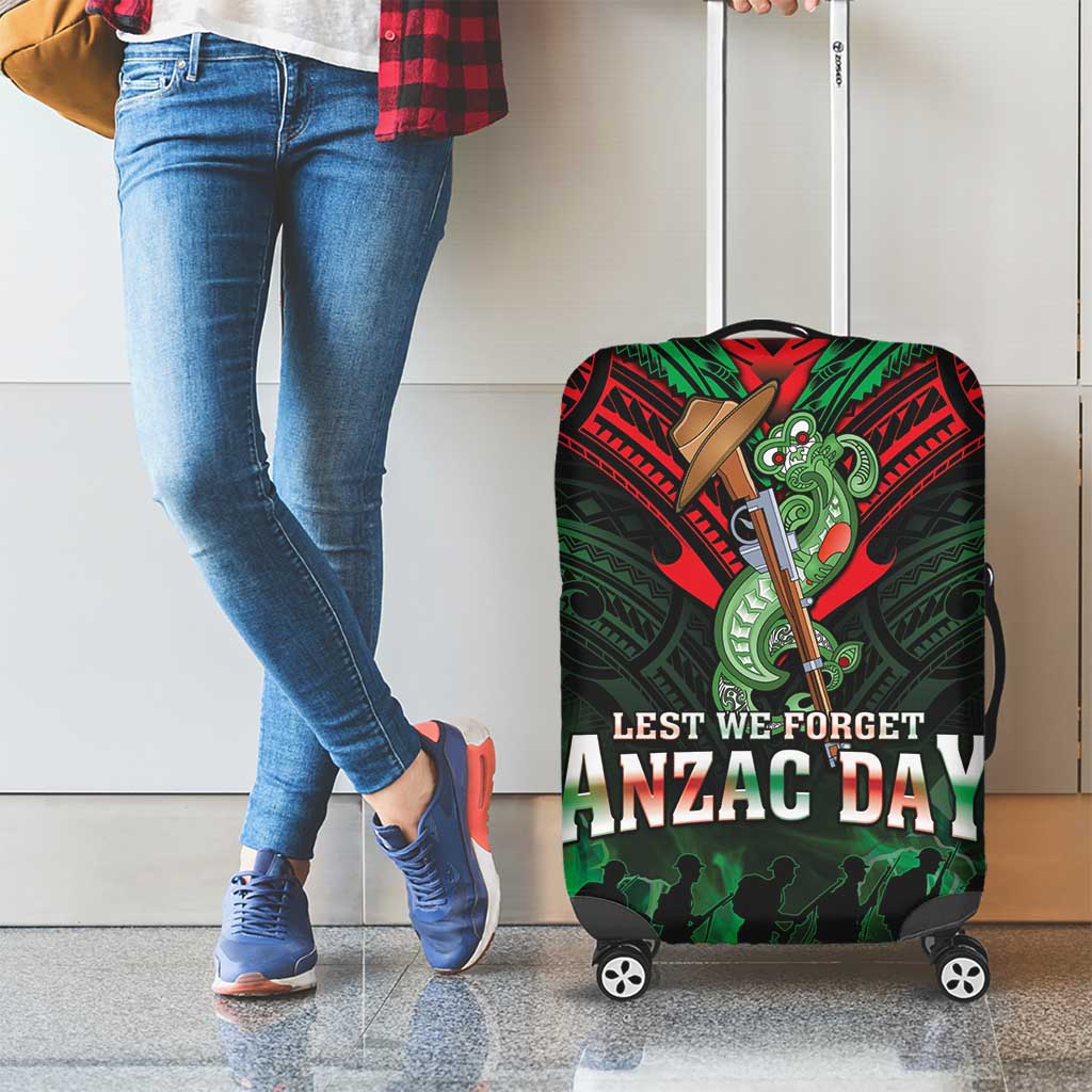 New Zealand ANZAC Day Luggage Cover Aotearoa Hei Tiki LT05 - Polynesian Pride
