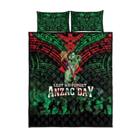 New Zealand ANZAC Day Quilt Bed Set Aotearoa Hei Tiki LT05 - Polynesian Pride