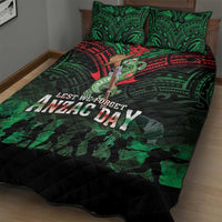 New Zealand ANZAC Day Quilt Bed Set Aotearoa Hei Tiki LT05 - Polynesian Pride