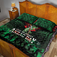 New Zealand ANZAC Day Quilt Bed Set Aotearoa Hei Tiki LT05 - Polynesian Pride