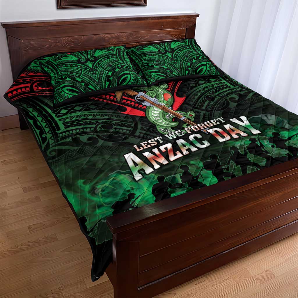 New Zealand ANZAC Day Quilt Bed Set Aotearoa Hei Tiki LT05 - Polynesian Pride