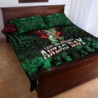 New Zealand ANZAC Day Quilt Bed Set Aotearoa Hei Tiki LT05 - Polynesian Pride