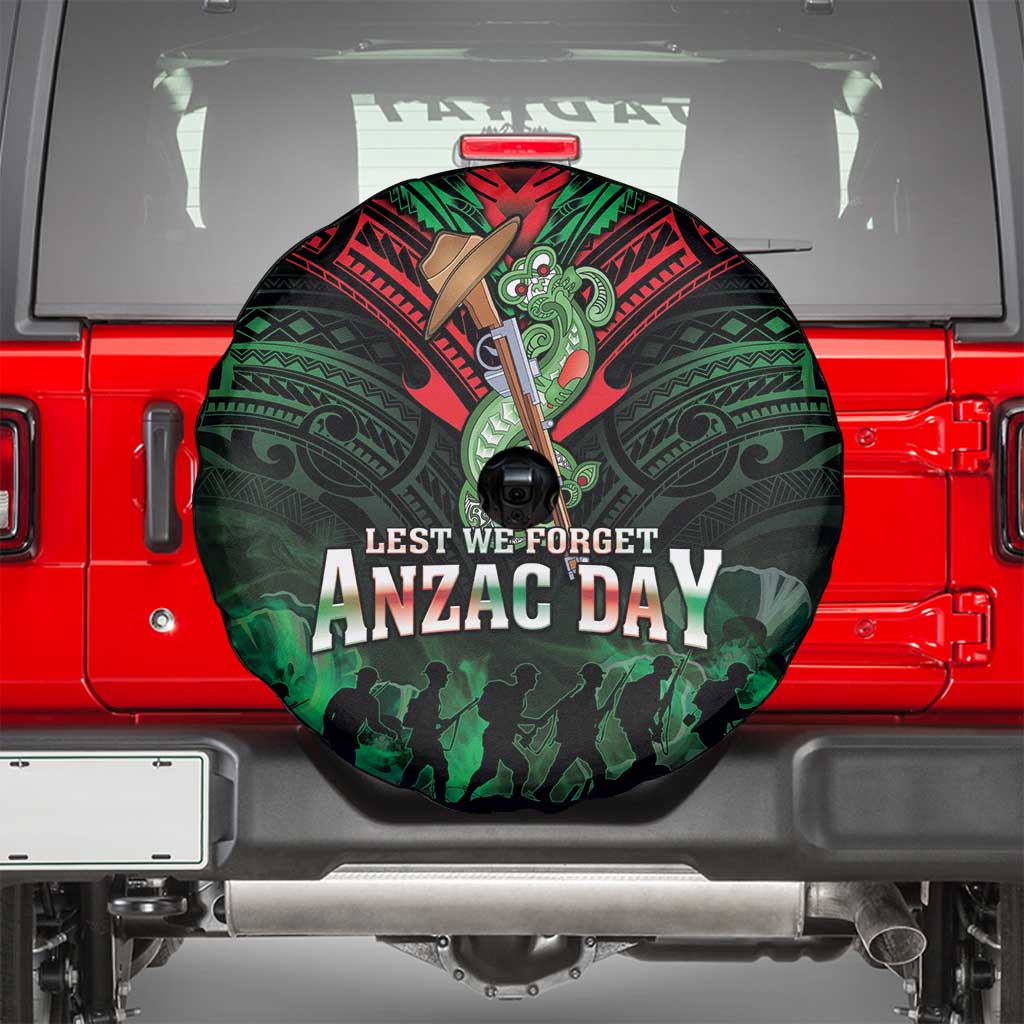 New Zealand ANZAC Day Spare Tire Cover Aotearoa Hei Tiki LT05 - Polynesian Pride