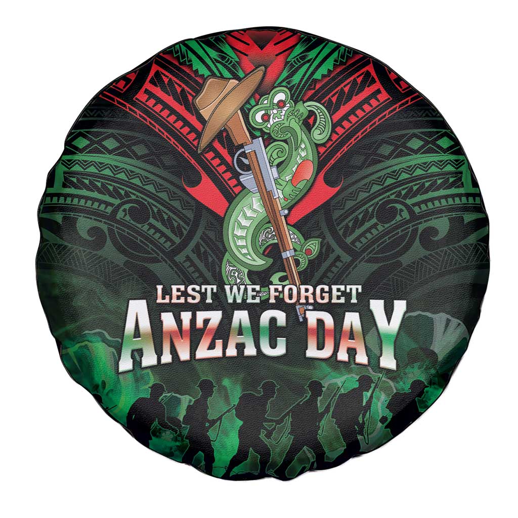 New Zealand ANZAC Day Spare Tire Cover Aotearoa Hei Tiki LT05 - Polynesian Pride