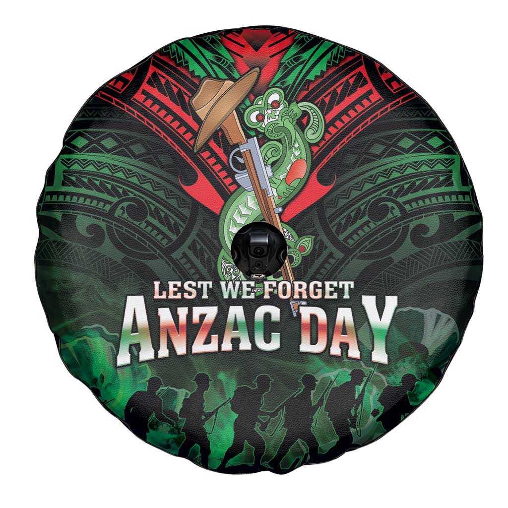 New Zealand ANZAC Day Spare Tire Cover Aotearoa Hei Tiki LT05 - Polynesian Pride