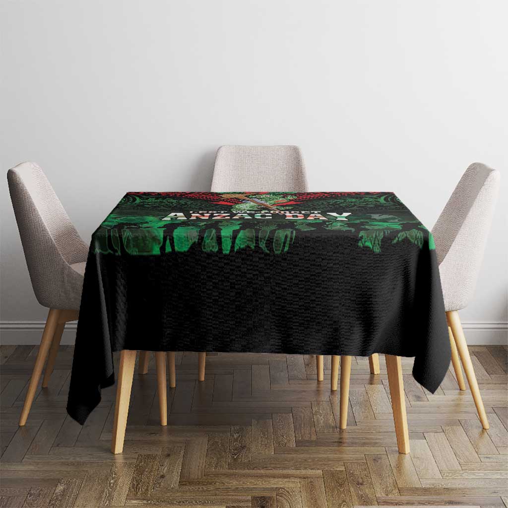 New Zealand ANZAC Day Tablecloth Aotearoa Hei Tiki LT05 - Polynesian Pride