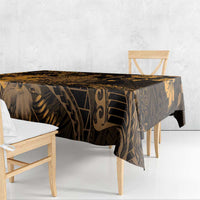 Hawaii King Kamehameha Day Tablecloth Polynesian Pattern Mix Hibiscus Gold LT05 - Polynesian Pride