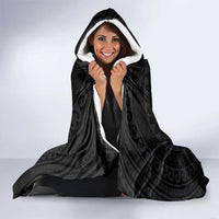 Cook Islands ANZAC Day Hooded Blanket Soldier Silhouette Remembrance LT05 - Polynesian Pride