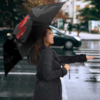 Cook Islands ANZAC Day Umbrella Soldier Silhouette Remembrance LT05 - Polynesian Pride