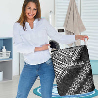 Hawaii Papakolea Born And Raised Laundry Basket Hawaiian Tribal Pattern LT05 - Polynesian Pride