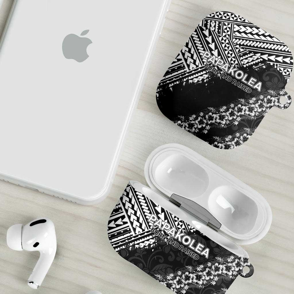 Hawaii Papakolea Born And Raised AirPods Case Hawaiian Tribal Pattern LT05 - Polynesian Pride