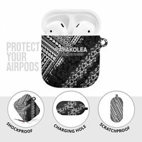Hawaii Papakolea Born And Raised AirPods Case Hawaiian Tribal Pattern LT05 - Polynesian Pride