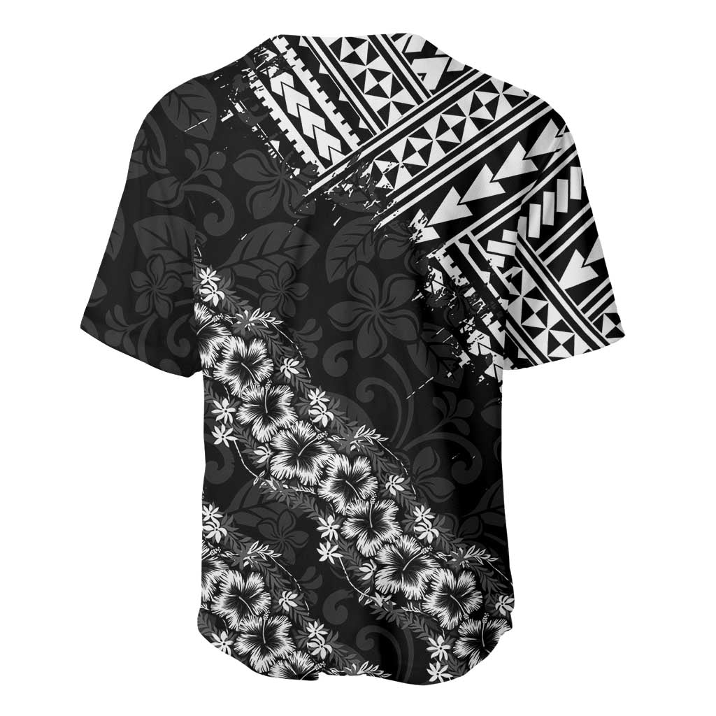Hawaii Papakolea Born And Raised Baseball Jersey Hawaiian Tribal Pattern LT05 - Polynesian Pride