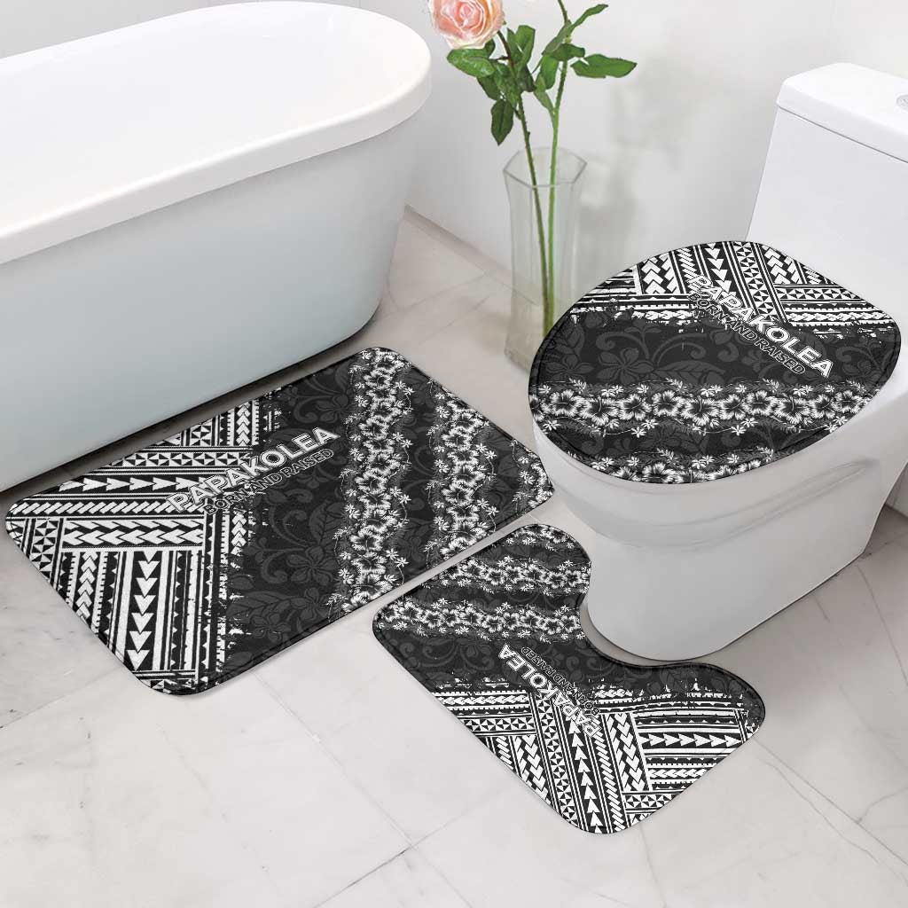 Hawaii Papakolea Born And Raised Bathroom Set Hawaiian Tribal Pattern LT05 - Polynesian Pride