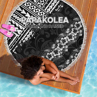 Hawaii Papakolea Born And Raised Beach Blanket Hawaiian Tribal Pattern LT05 - Polynesian Pride