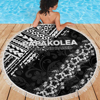 Hawaii Papakolea Born And Raised Beach Blanket Hawaiian Tribal Pattern LT05 - Polynesian Pride