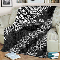 Hawaii Papakolea Born And Raised Blanket Hawaiian Tribal Pattern LT05 - Polynesian Pride