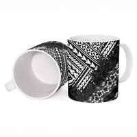 Hawaii Papakolea Born And Raised Ceramic Mug Hawaiian Tribal Pattern LT05 - Polynesian Pride