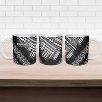 Hawaii Papakolea Born And Raised Ceramic Mug Hawaiian Tribal Pattern LT05 - Polynesian Pride