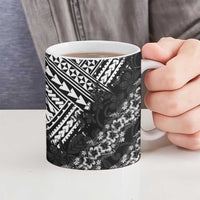 Hawaii Papakolea Born And Raised Ceramic Mug Hawaiian Tribal Pattern LT05 - Polynesian Pride