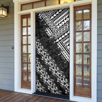 Hawaii Papakolea Born And Raised Door Cover Hawaiian Tribal Pattern LT05 - Polynesian Pride