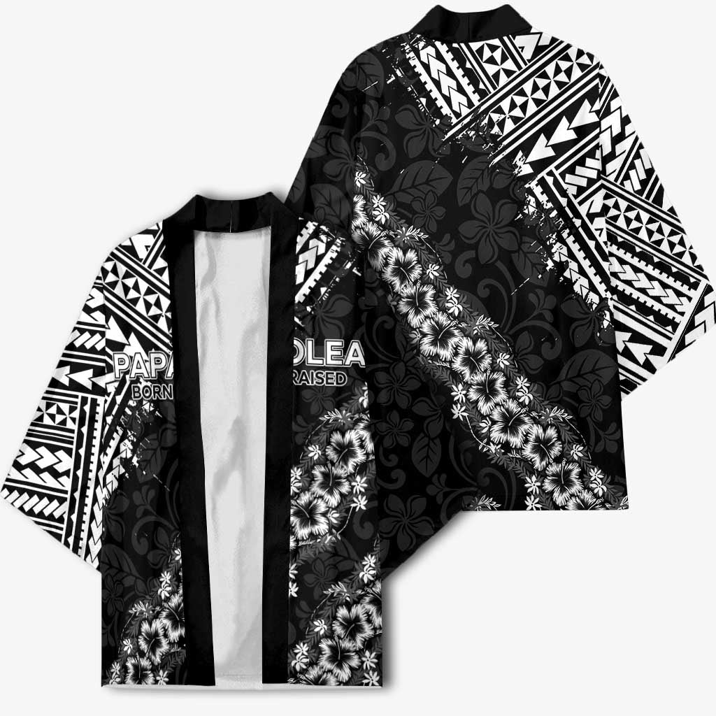 Hawaii Papakolea Born And Raised Kimono Hawaiian Tribal Pattern LT05 - Polynesian Pride