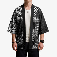 Hawaii Papakolea Born And Raised Kimono Hawaiian Tribal Pattern LT05 - Polynesian Pride