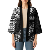 Hawaii Papakolea Born And Raised Kimono Hawaiian Tribal Pattern LT05 - Polynesian Pride