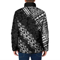 Hawaii Papakolea Born And Raised Padded Jacket Hawaiian Tribal Pattern LT05 - Polynesian Pride