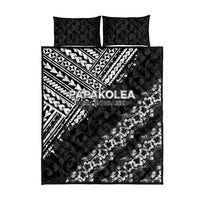 Hawaii Papakolea Born And Raised Quilt Bed Set Hawaiian Tribal Pattern LT05 - Polynesian Pride